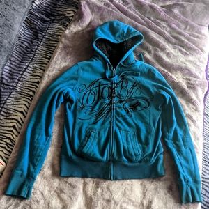 Fox lined hoodie